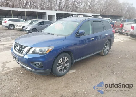 2017 Nissan Pathfinder Sv from USA, damaged, VIN 5N1DR2MN2HC621237